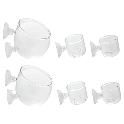 Abaodam 6 Stück Pflanzbecher für Aquarien Wasserpflanzen Töpfe mit Saugnapf Durchlässigen Löchern und Futterspender Funktion für Mückenlarven Abaodam 6 Stück Pflanzbecher für Aquarien Wasserpflanzen Töpfe mit Saugnapf Durchlässigen Löchern und Futterspender Funktion für Mückenlarven von Abaodam