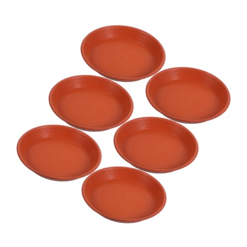 Abaodam 6stücke Blumentopf Untersetzer Teiliges Rundes Wasserauffangschale Terracotta Für Pflanzenpflege Und Bodenschutz Für Innen Und Außenbereiche Abaodam 6stücke Blumentopf Untersetzer Teiliges Rundes Wasserauffangschale Terracotta Für Pflanzenpflege Und Bodenschutz Für Innen Und Außenbereiche von Abaodam