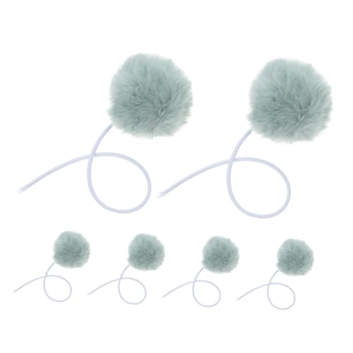 Abaodam 6pcs Katzenspielzeug Sisal Ball Hanging Katzenspielzeug Handgefertigtes Katzenseilball -kauen Spielzeug Haustiere Interaktive Spielzeugkatze Spielzeug Für Innenkatzen Hellgrün von Abaodam