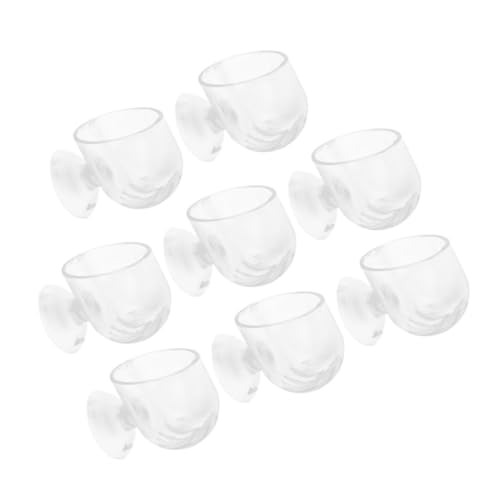 Abaodam 8 Stück Aquarium Pflanzenhalter aus Hängende Deko für Aquarien Installieren mit Saugnäpfen für Wasserpflanzen und Aquarienlandschaften von Abaodam