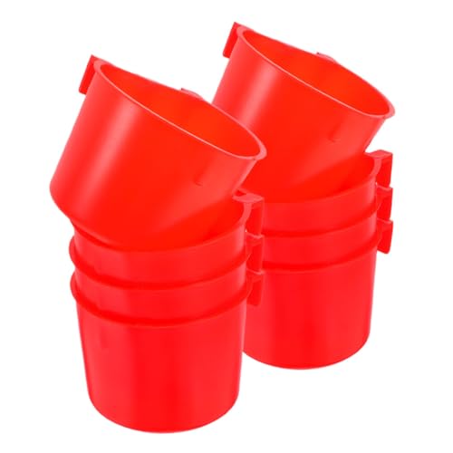 Abaodam 8stücke Hängende Futter Und Wasserschalen Für Kaninchen Und Vögel Robuste Und Leicht Installierbare Schalen Für Kleintiere Im Hühnerstall Oder Käfig von Abaodam