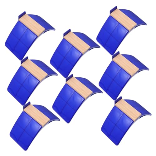 Abaodam 8 Stück Sitzstange Aus Massivem Taubenholz Sitzstange Für Taube Käfigzubehör Für Vögel Käfigstange Für Vögel Käfig Papageienständer Sitzstangen-spielständer Blue Plastik von Abaodam