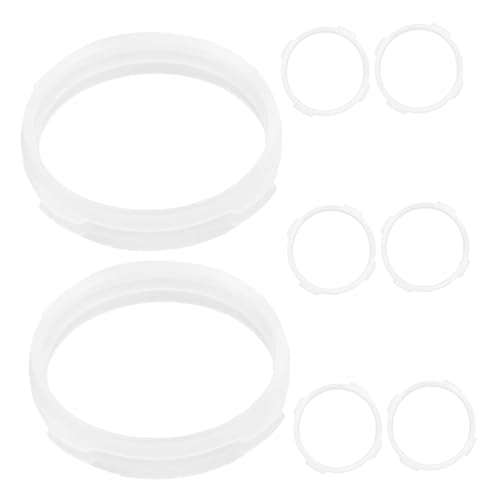 Abaodam 8 Stücke DIY Hamster Käfig Tunnel Ringe Ersatz Rohr Ringe Anschlüsse Hamster Tunnel Zubehör von Abaodam