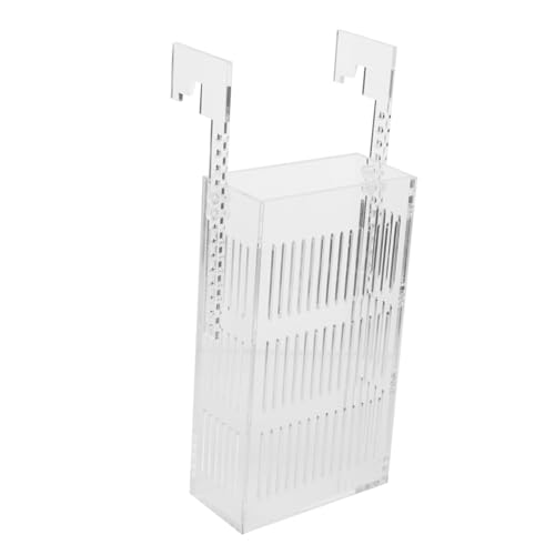 Abaodam Acryl Fischzuchtbox mit Aufhängung Schutz für Jungfische und Eier Separates Aquarium Netz Robust S für Sichere Fischaufzucht und Trennung im Aquarium von Abaodam