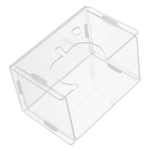 Abaodam Acrylhamster -versteck Rennmau Maushideaway House Mit Fenster Kleine Haustiere Hütte Für Chinchilla -meerschweinchen Igel Igel Igel von Abaodam