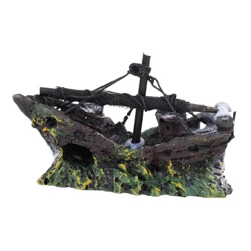 Abaodam Aquarium Dekoration Tankdekor Für Piratenschiffe Fisch Dekoration Fisch Tank Schiff Ornament Extra Große Aquariendekoration Fischtankdekor Aquarium Schiffswrack Led Harz Abaodam Aquarium Dekoration Tankdekor Für Piratenschiffe Fisch Dekoration Fisch Tank Schiff Ornament Extra Große Aquariendekoration Fischtankdekor Aquarium Schiffswrack Led Harz von Abaodam