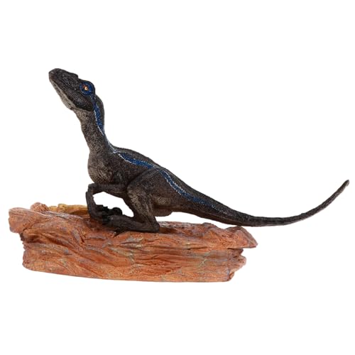 Abaodam Aquarium Dinosaurier Dekoration mit Plattform Künstliche Landschaft für Fischbehälter Langlebig und Wiederverwendbar für Aquarien und Gartendekoration von Abaodam