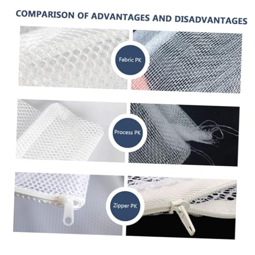 Abaodam Aquarium Filterbeutel aus Feinem Mesh Langlebig Waschbar Wiederverwendbar Vielseitig für Innenfilter und Teichfilter Effiziente von Wasser und Filtermedien von Abaodam