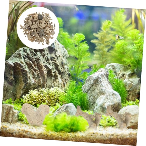 Abaodam Aquarium Filtrationsmaterial Natürlicher Korallensand mit Netzbeutel Dekorativer Bodengrund Sicher für Süß und für Fischbecken und Aquariengestaltung von Abaodam