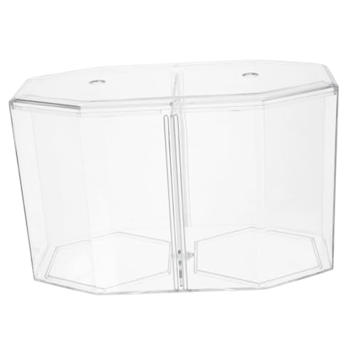 Abaodam Aquarium Isolation Box für Fische Geteilte Zuchtbox für Süßwasserfische Transparente Trennwand Einfach zu Reinigen für Kranke oder Aggressive Fische von Abaodam