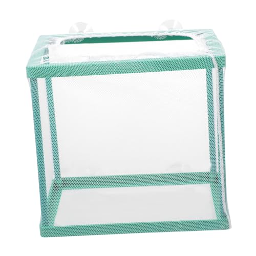 Abaodam Atmungsaktive Fischzuchtbox mit Netz Inkubator für Aquarium Laichkasten Isolierende Aufzuchtbehälter für Kleine Fische Schwangere und Kranke Tiere Erhöht Überlebensrate der von Abaodam