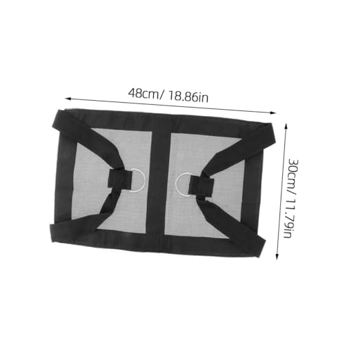 Abaodam Atmungsaktive Mesh wiegeschlinge für Kleine Haustiere Robustes Nylon Praktische Fixierung für Welpen Kälber Ziegen und Kaninchen Wiederverwendbar und Einfach zu Bedienen von Abaodam