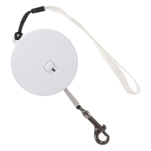 Abaodam Automatische Lange Weiße Runde Hundeleine mit Ausziehbarem Seil für Kleine bis Große Hunde Robustes Material für Spaziergänge und Outdoor aktivitäten Zufällige Zufällige Farbe von Abaodam
