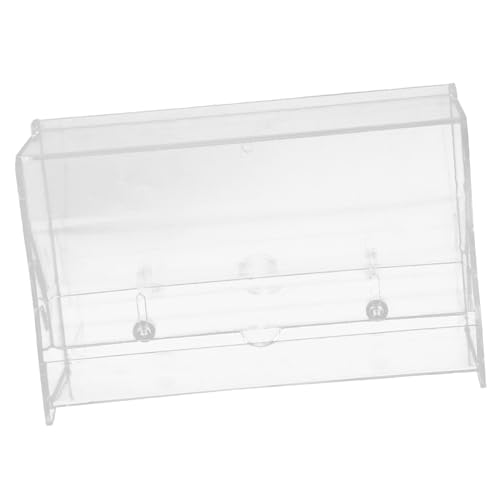 Abaodam Automatische Mulde geformt für Vogelfütterer füttern Fütterung Werkzeug Papageifutter Hühnerfutterhäuschen Sittich-Futter Haustierfutterhalter Vogelfutter Sittich Acryl Transparent Abaodam Automatische Mulde geformt für Vogelfütterer füttern Fütterung Werkzeug Papageifutter Hühnerfutterhäuschen Sittich-Futter Haustierfutterhalter Vogelfutter Sittich Acryl Transparent von Abaodam