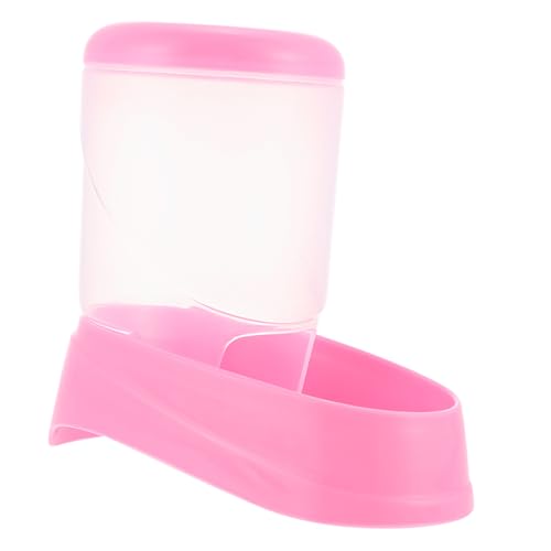 Abaodam Automatischer Futterspender für Kleintiere Transparentes Design Energiesparend und Langlebig Geeignet für Hamster Meerschweinchen und Igel Rosa Kunststoff Abaodam Automatischer Futterspender für Kleintiere Transparentes Design Energiesparend und Langlebig Geeignet für Hamster Meerschweinchen und Igel Rosa Kunststoff von Abaodam