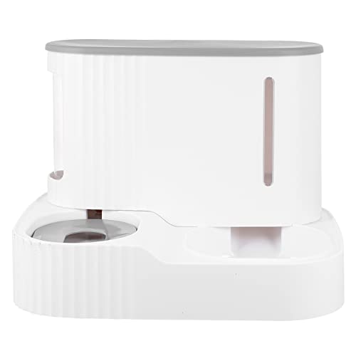 Abaodam Automatischer Pet Feeder mit Wasserspender für Kleine und Katzen Futterbehälter Wasserschüssel Schwerkraftauffüllung Feuchtigkeitsbeständig Abaodam Automatischer Pet Feeder mit Wasserspender für Kleine und Katzen Futterbehälter Wasserschüssel Schwerkraftauffüllung Feuchtigkeitsbeständig von Abaodam