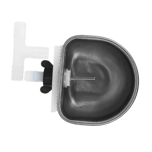 Abaodam Automatischer Tränkeautomat Für Kaninchen Wassernapf Wasserspender Für Kaninchen Wasserfütterer Für Kaninchen Edelstahl Tränke Tiernapf Metall Kaninchen Futternapf von Abaodam