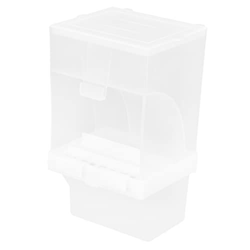 Abaodam Vogelfutterautomat Mit Automatischem Schiebedesign Und Bogendesign Futterbehälter Mit Abnehmbarer Schale Für Käfige Automatisches Hinzufügen Von Futter Auslaufschutz Einfache Befül Abaodam Vogelfutterautomat Mit Automatischem Schiebedesign Und Bogendesign Futterbehälter Mit Abnehmbarer Schale Für Käfige Automatisches Hinzufügen Von Futter Auslaufschutz Einfache Befül von Abaodam