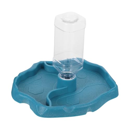 Abaodam Automatischer Wasserspender Reptilien Futterspender Bartagamen Futter Und Wassernapf Schildkröten Futterspender Eidechsen Tank Zubehör Eichhörnchen Futterspender Wassernapf von Abaodam