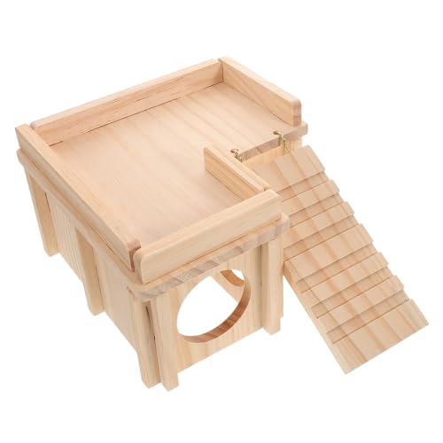 Abaodam Bartdrache Holz Lebensraum mit Kletterplattform Sonnenbadplattform Große Reptilienversteck Box für natürliche Umgebung Einfache Pflege für Eidechsen Schildkröten Abaodam Bartdrache Holz Lebensraum mit Kletterplattform Sonnenbadplattform Große Reptilienversteck Box für natürliche Umgebung Einfache Pflege für Eidechsen Schildkröten von Abaodam