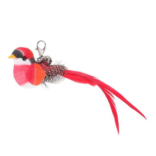 Abaodam Bird Cat Toy Wand Ersatz mit Glocke Interaktive Katze Teaser Ersatz Insektenaufsatz Katzenspielzeug Nachfüllungen für Katze Kätzchen Abaodam Bird Cat Toy Wand Ersatz mit Glocke Interaktive Katze Teaser Ersatz Insektenaufsatz Katzenspielzeug Nachfüllungen für Katze Kätzchen von Abaodam