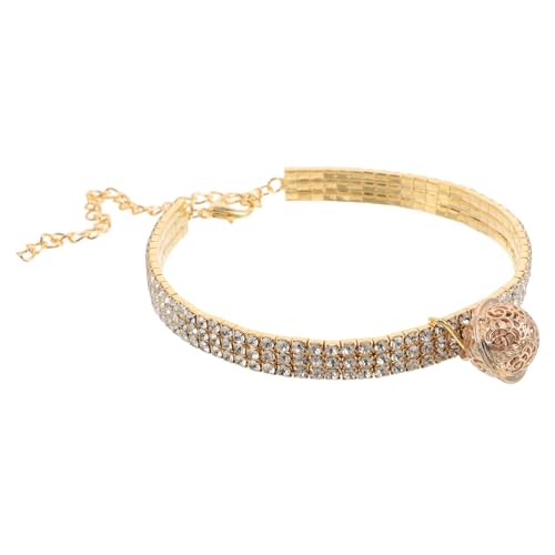 Abaodam Bling Katzenhalsband mit Glöckchen Verstellbares Elastisches Haustierhalsband für Kleine und Katzen Modisches Katzenzubehör für Besondere Anlässe Abaodam Bling Katzenhalsband mit Glöckchen Verstellbares Elastisches Haustierhalsband für Kleine und Katzen Modisches Katzenzubehör für Besondere Anlässe von Abaodam