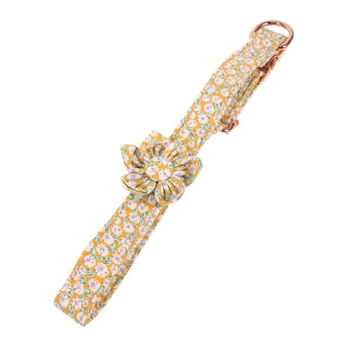 Abaodam Blumenhalsband für Verstellbar für Kleine Mittelgroße und Große Dekoratives Hundehalsband mit Blütenmuster Atmungsaktiv und Hautfreundlich Zufällige Designs für Besondere Anlässe Abaodam Blumenhalsband für Verstellbar für Kleine Mittelgroße und Große Dekoratives Hundehalsband mit Blütenmuster Atmungsaktiv und Hautfreundlich Zufällige Designs für Besondere Anlässe von Abaodam