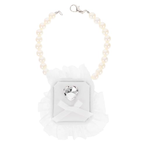 Abaodam Box Ehering Etui für Haustiere Perle Hundehalsband Halskette Antrag Verlobungsring Box Lustiges Zubehör für Hochzeitsfeiern unvergessliche Anträge Langlebig Stilvolles Design Abaodam Box Ehering Etui für Haustiere Perle Hundehalsband Halskette Antrag Verlobungsring Box Lustiges Zubehör für Hochzeitsfeiern unvergessliche Anträge Langlebig Stilvolles Design von Abaodam