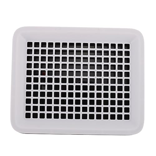 Abaodam Bunny Toilette für Kleintiere Fall Töpfchen für Hamster und Meerschweinchen rutschfeste Box für Käfige Platzsparend und Sicher von Abaodam