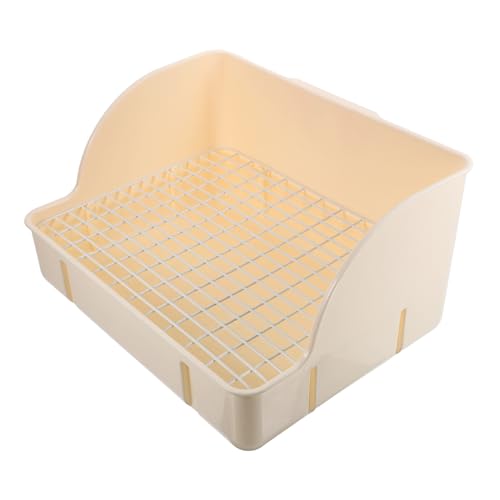Abaodam Pet Cage Potty Trainer Für Kaninchen Wiederverwendbare Katzenstreu Box Ecktoilette Für Kleintiere Wie Hamster Und Meerschweinchen Praktische Und Sichere Lösung Für Ihr Haustier Abaodam Pet Cage Potty Trainer Für Kaninchen Wiederverwendbare Katzenstreu Box Ecktoilette Für Kleintiere Wie Hamster Und Meerschweinchen Praktische Und Sichere Lösung Für Ihr Haustier von Abaodam