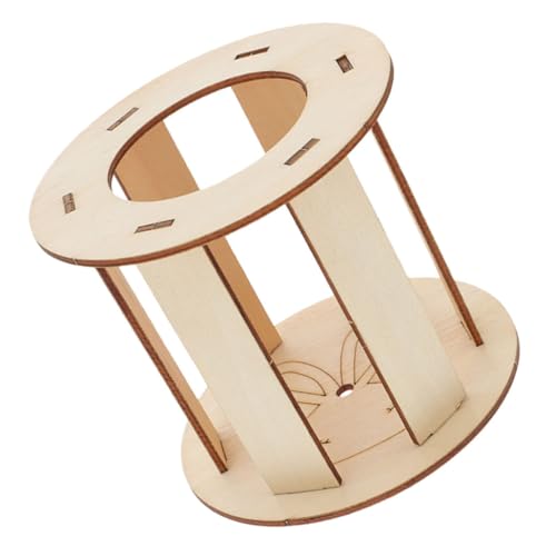 Abaodam Chewresistenter Kaninchen Heurack Holz Futterspender für Kleintiere Wie Kaninchen und Chinchillas Einsetzbar Weniger Heu Verschwendung Stabiler Heuhalter für Sauberen Käfig Abaodam Chewresistenter Kaninchen Heurack Holz Futterspender für Kleintiere Wie Kaninchen und Chinchillas Einsetzbar Weniger Heu Verschwendung Stabiler Heuhalter für Sauberen Käfig von Abaodam