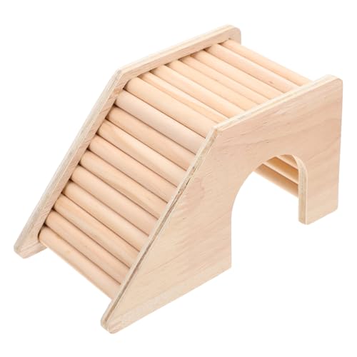 Abaodam Hamsterhütte aus Holz mit Treppenhaus Versteckspielzeug für Hamster und Kleine Haustiere Sicheres Klettergerüst Praktisch für Käfige für und Zwerghamster Abaodam Hamsterhütte aus Holz mit Treppenhaus Versteckspielzeug für Hamster und Kleine Haustiere Sicheres Klettergerüst Praktisch für Käfige für und Zwerghamster von Abaodam