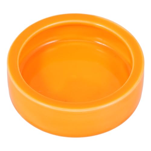 Abaodam Crawler Pet Feeder Bowl Escape Keramische Futterschale für Garnelen Fische und Reptilien Rund Orange Vielseitig und Dekorativ für Aquarien Abaodam Crawler Pet Feeder Bowl Escape Keramische Futterschale für Garnelen Fische und Reptilien Rund Orange Vielseitig und Dekorativ für Aquarien von Abaodam