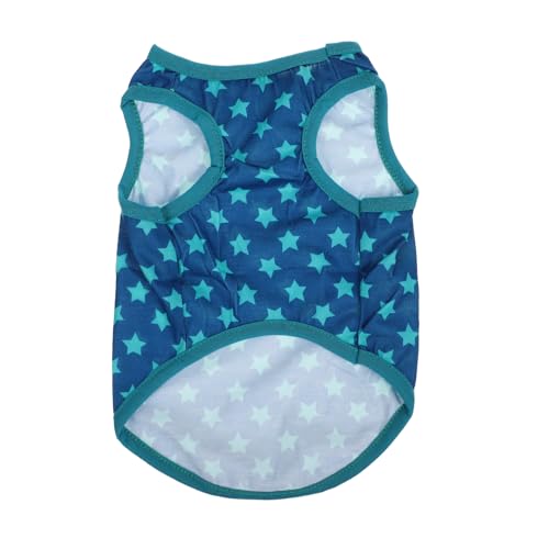 Abaodam Dekorative Weste Für Hund Sommer-Haustier-Outfits Klein Sommer Hund Welpe Sommer Haustierbekleidung Haustierkleidung Groß Kühlung Sommerhundhemd Hundekleidung Polyester Rot von Abaodam
