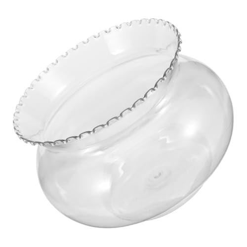 Abaodam Desktop Aquarium Transparentes Goldfischbecken Mit Volumen Für Pflanzen Und Fische Langlebig Für Schreibtisch von Abaodam