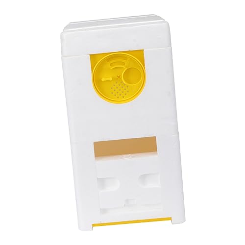 Abaodam Doppellagige Bienenbox aus Sicherem Langlebigem Material Praktisches Imkereigerät zur Bienenzucht Einfache Handhabung Bienenschonend für Effektive Paarung und Fütterung Abaodam Doppellagige Bienenbox aus Sicherem Langlebigem Material Praktisches Imkereigerät zur Bienenzucht Einfache Handhabung Bienenschonend für Effektive Paarung und Fütterung von Abaodam