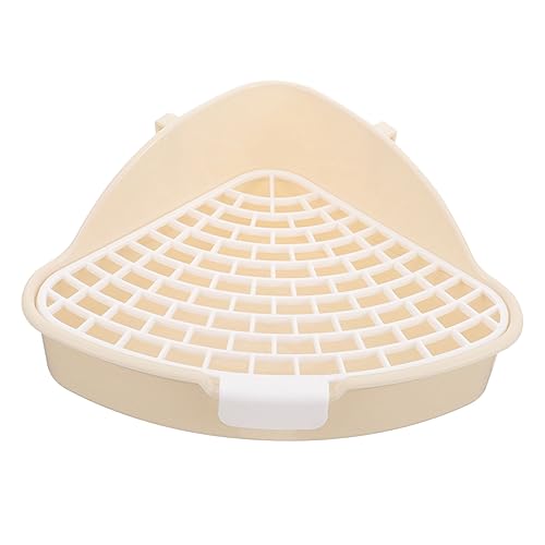 Abaodam Eckige Kaninchen Toilette für Kleintiere Abnehmbares Design Platzsparend und Spritzwassergeschützt für Hasen Meerschweinchen und Hamster Sorgt für und Geruchsfreie Umgebung Abaodam Eckige Kaninchen Toilette für Kleintiere Abnehmbares Design Platzsparend und Spritzwassergeschützt für Hasen Meerschweinchen und Hamster Sorgt für und Geruchsfreie Umgebung von Abaodam