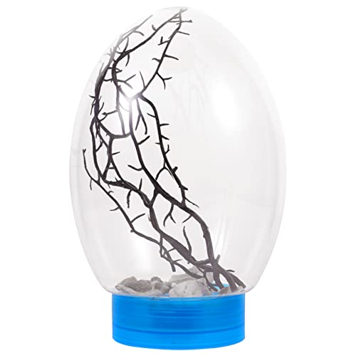 Abaodam Ecosphere Fisch Tank Selbsttragendes Ökosystem mit LED Beleuchtung für Kleine Räume Geschlossener Desktop Aquarium für Fische und Garnelen Blaues Design Batterien Abaodam Ecosphere Fisch Tank Selbsttragendes Ökosystem mit LED Beleuchtung für Kleine Räume Geschlossener Desktop Aquarium für Fische und Garnelen Blaues Design Batterien von Abaodam