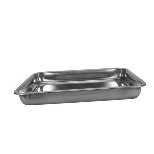 Abaodam Edelstahl Vogelbadewanne für Tauben Stabile Metallwanne Sicherer Vogelkäfig Zubehör für Entspannendes Badeerlebnis und Gründliche Reinigung von Abaodam
