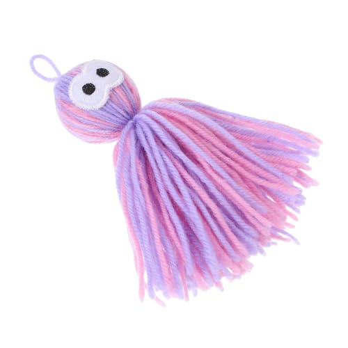 Abaodam Ersatzkopf für Katzenangel Katzenspielzeug Zauberstab Katzenspielzeug für Wohnungskatzen Nachfüllen für Zauberstab Kätzchen-Spielzeugstab Ersatzstabkopf Garn Violet Abaodam Ersatzkopf für Katzenangel Katzenspielzeug Zauberstab Katzenspielzeug für Wohnungskatzen Nachfüllen für Zauberstab Kätzchen-Spielzeugstab Ersatzstabkopf Garn Violet von Abaodam