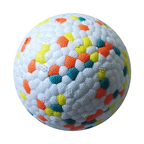Abaodam Etpu Hundeball Kauspielzeug Unzerstörbarer Bissball für Welpen Elastisch und Strapazierfähig Training und Spaß Abaodam Etpu Hundeball Kauspielzeug Unzerstörbarer Bissball für Welpen Elastisch und Strapazierfähig Training und Spaß von Abaodam
