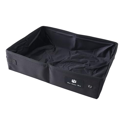 Abaodam Faltbare Katzentoilette Aus Wasserdichtem Oxford Für Reisen Mit Katzen Kompakt Und Langlebig Camping Abaodam Faltbare Katzentoilette Aus Wasserdichtem Oxford Für Reisen Mit Katzen Kompakt Und Langlebig Camping von Abaodam