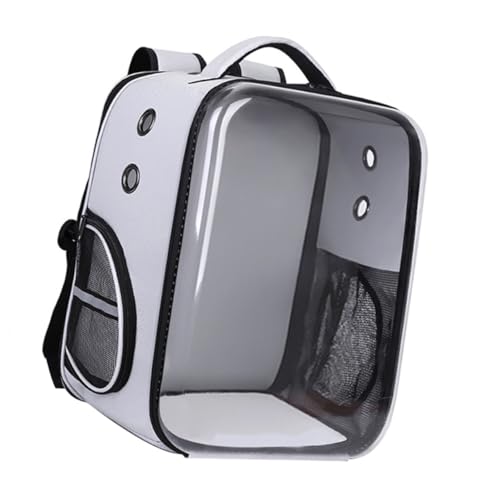 Abaodam Faltbare Transparente Outdoor Tasche für Kleine Hunde und Katzen Praktische Tragetasche Strapazierfähiges Material Leicht und Kompakt für Reisen und Outdoor aktivitäten von Abaodam