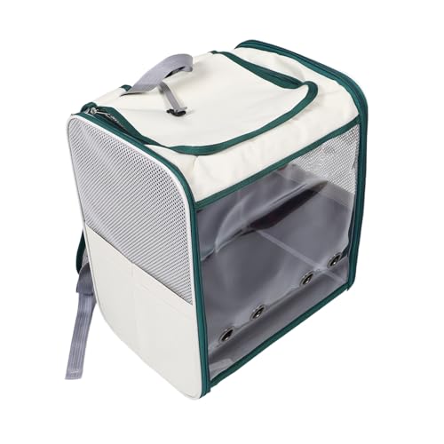 Abaodam Faltbarer Katzenrucksack für Kleine Hunde und Katzen mit Doppelten Schultergurten für Sommerausflüge Camping und Wandern von Abaodam
