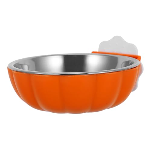 Abaodam Futternapf Für Papageien Essen Futterspender Sittich Wassernapf Klein Füttern Schüssel Chinchilla Food Bowl Futternäpfe Für Vogelkäfige Wasserspender Für Sittiche Orange Abs von Abaodam