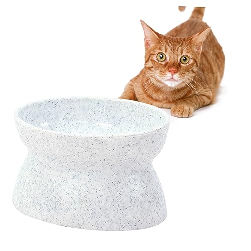 Abaodam Futternapf für Katzen und Rutschfester Erhöhter mit Doppelter Funktion und Kapazität aus Langlebigem Material für Gesundes Fressen Weiß Abaodam Futternapf für Katzen und Rutschfester Erhöhter mit Doppelter Funktion und Kapazität aus Langlebigem Material für Gesundes Fressen Weiß von Abaodam