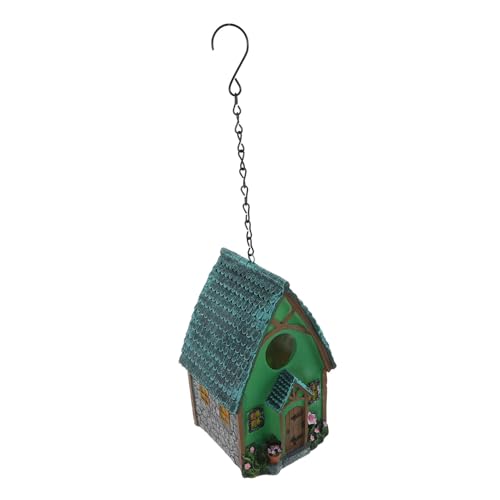 Abaodam Vogelhaus Aus Wetterfestem Harz Hängendes Vogelhaus Für Garten Und Terrasse Für Kleine Vögel Installieren Einladendes Design Für Friedliche Atmosphäre Abaodam Vogelhaus Aus Wetterfestem Harz Hängendes Vogelhaus Für Garten Und Terrasse Für Kleine Vögel Installieren Einladendes Design Für Friedliche Atmosphäre von Abaodam