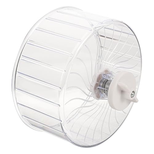 Abaodam Geräuschloses Hamsterrad für Kleintiere für Hamster Mäuse Sichere Glatte Kanten Perfektes für Spaß und Gesundheit Transparentes Design für Lebendige Abaodam Geräuschloses Hamsterrad für Kleintiere für Hamster Mäuse Sichere Glatte Kanten Perfektes für Spaß und Gesundheit Transparentes Design für Lebendige von Abaodam
