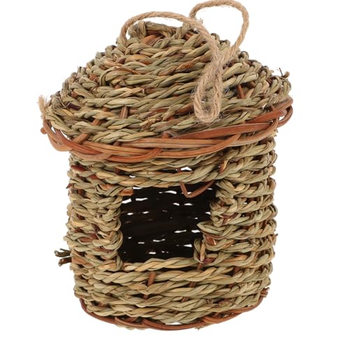 Abaodam Gewebtes Aus Gras Atmungsaktives Nistmaterial Für Garten Zu Montierendes Für Haustiere Stabiles Und Langlebiges Design von Abaodam