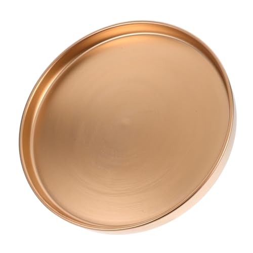 Abaodam Goldene Keramik Drainageschale Keramik Blumentopf Untertassen Blumentopf Untertassen Topf Untertassen Für Pflanzen von Abaodam